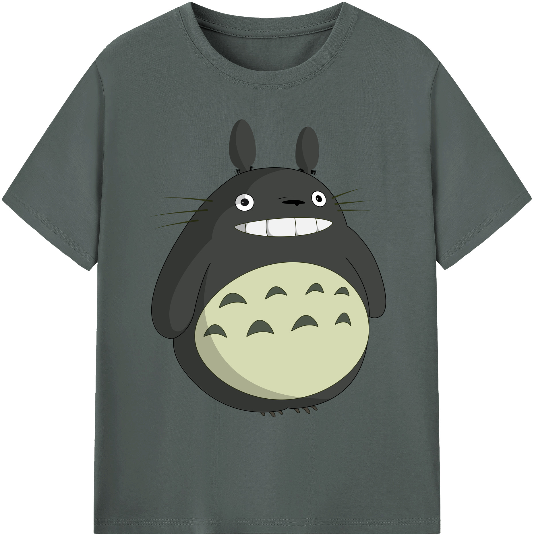 （画像用） となりのトトロ 草壁メイ 草壁サツキ My Neighbor Totoro Satsuki Kusakabe Mei Kusakabe 綿100％ メンズ半袖Tシャツ｜肌触りやわらか＆通気性